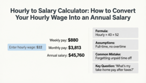 How to Convert Your Hourly Wage Into an Annual Salary