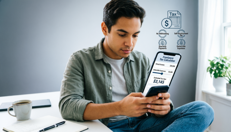 Freelance Tax Calculator 2026 – Calculate Your 1099 Taxes (Free)